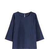 Top fastoso in blu Maxmara weekend - donna 