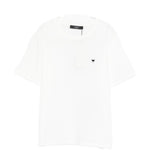 T-shirt con logo in bianco Maxmara weekend - donna 