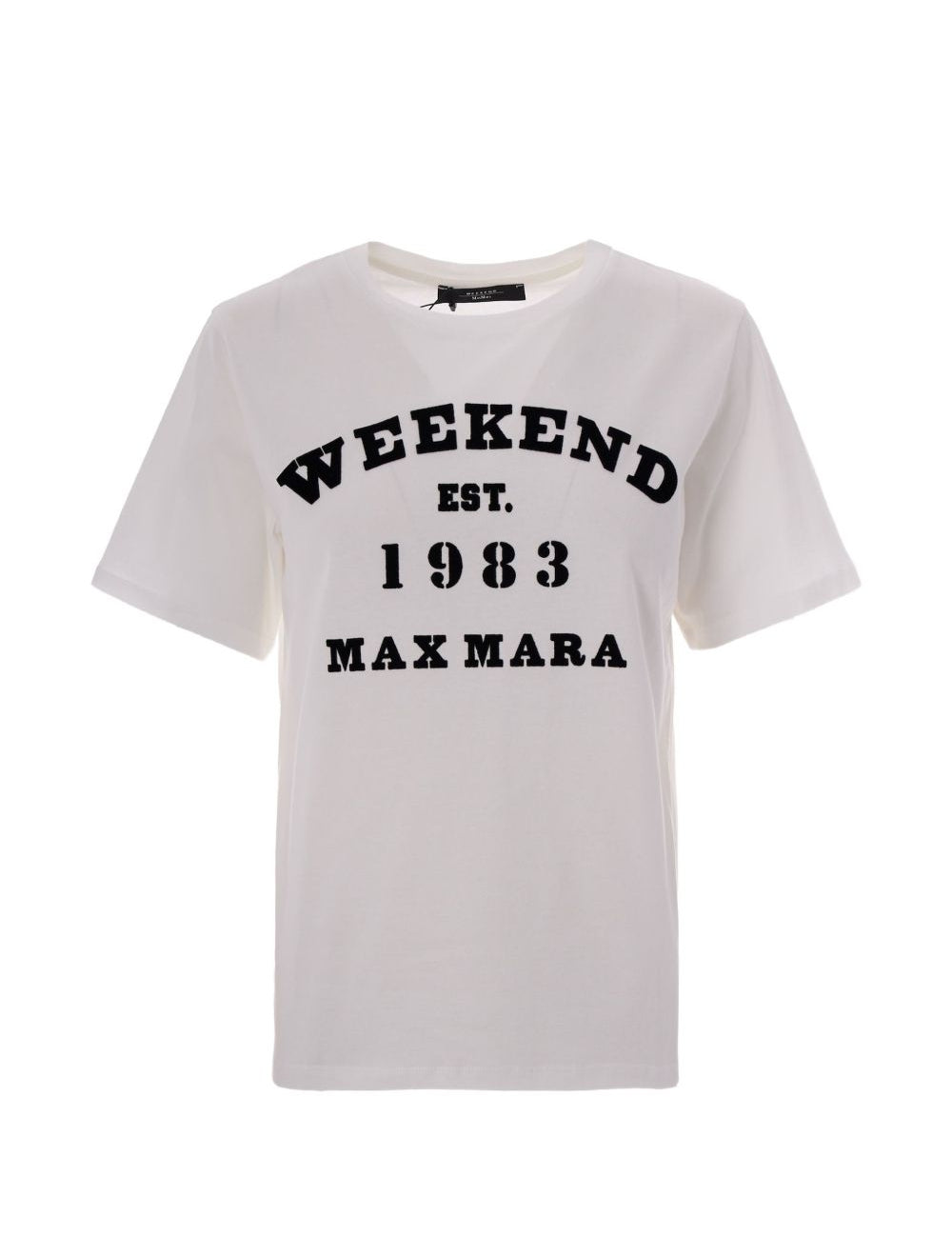 T-shirt grafica in bianco Maxmara weekend - donna 