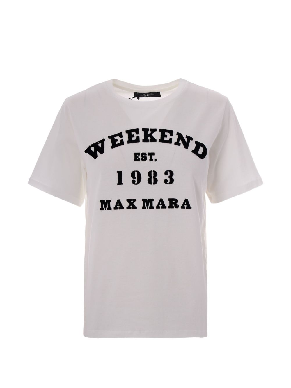 T-shirt grafica in bianco Maxmara weekend - donna 