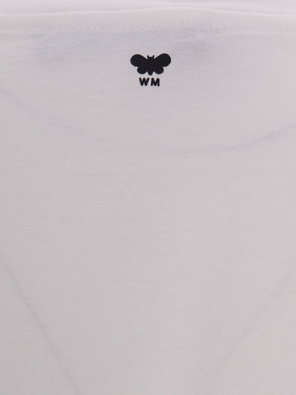 T-shirt grafica in bianco Maxmara weekend - donna 