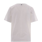 T-shirt grafica in bianco Maxmara weekend - donna 