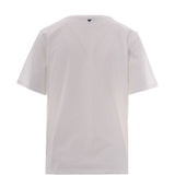 T-shirt grafica in bianco Maxmara weekend - donna 