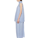 Top a collo alto in celeste Melitta Baumeister - donna 