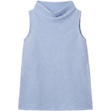 Top a collo alto in celeste Melitta Baumeister - donna 