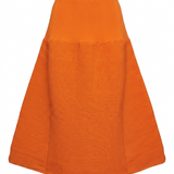Gonna a trapezio in arancione Melitta Baumeister - donna 