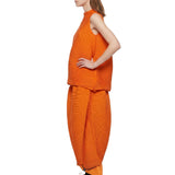 Gonna a trapezio in arancione Melitta Baumeister - donna 