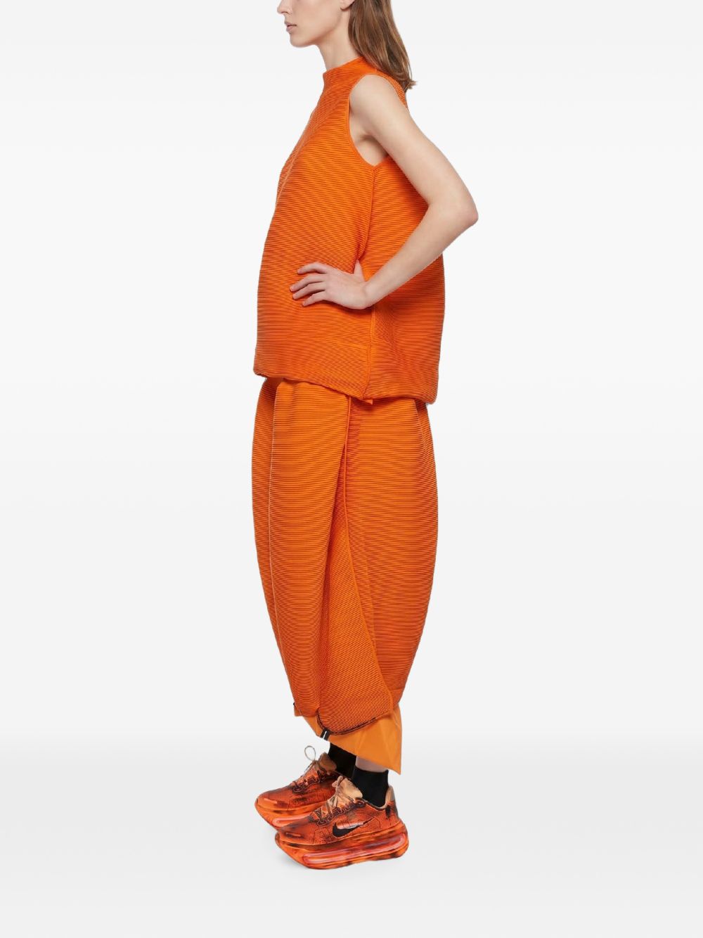 Gonna a trapezio in arancione Melitta Baumeister - donna 