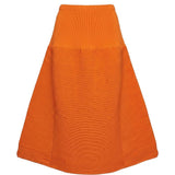 Gonna a trapezio in arancione Melitta Baumeister - donna 