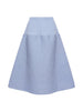 Melitta Baumeister light blue A-line skirt - women