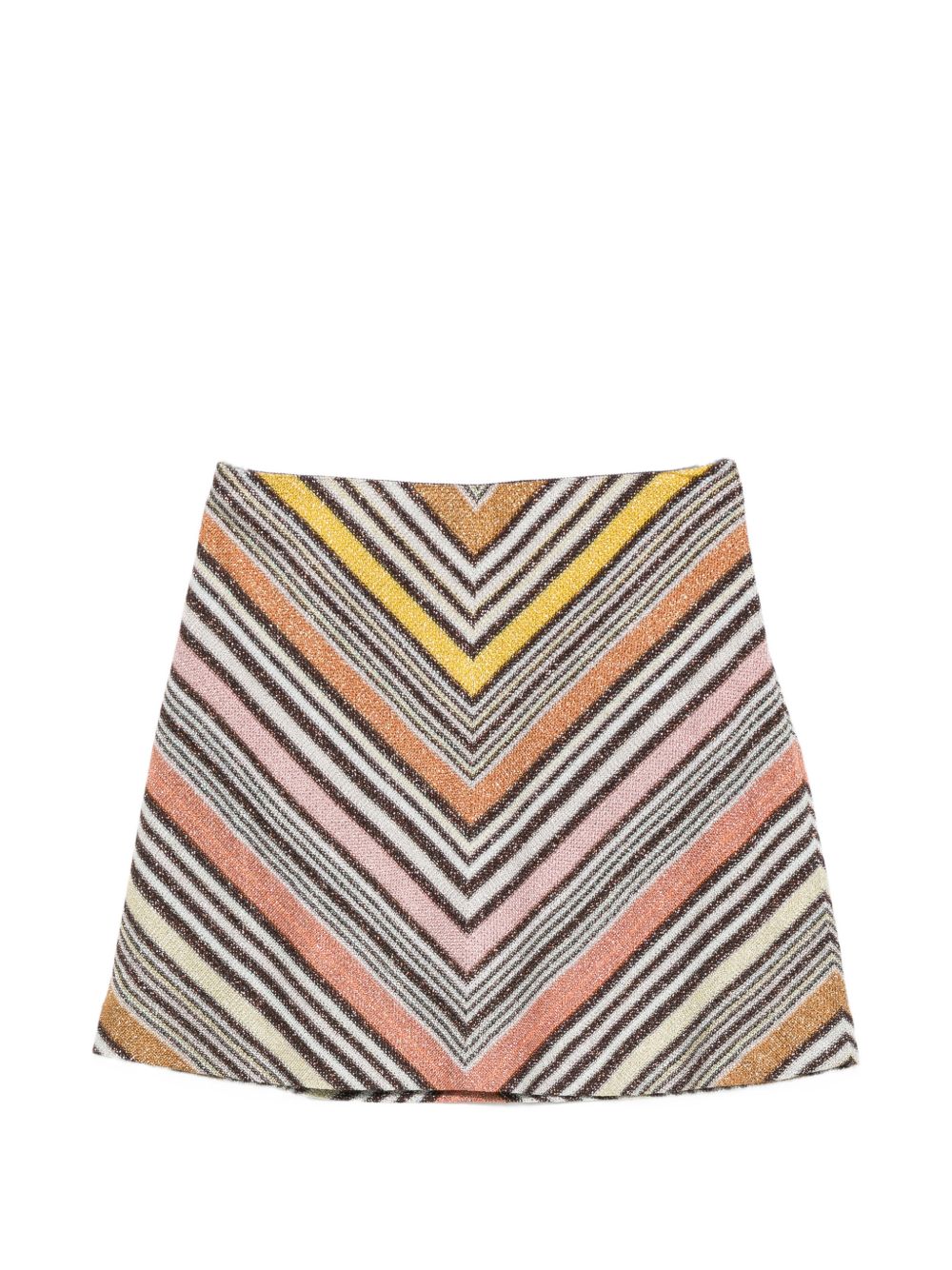 Gonna con motivo chevron multicolor Missoni - donna 