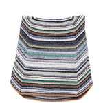 Minigonna a righe multicolore Missoni - donna 