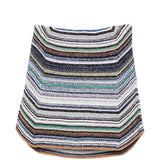 Minigonna a righe multicolore Missoni - donna 
