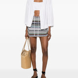 Minigonna a righe multicolore Missoni - donna 