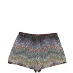 Shorts con motivo a zigzag in multicolore Missoni - donna 