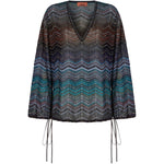 Blusa con motivo chevron multicolor Missoni - donna 