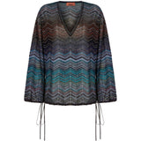 Blusa con motivo chevron multicolor Missoni - donna 