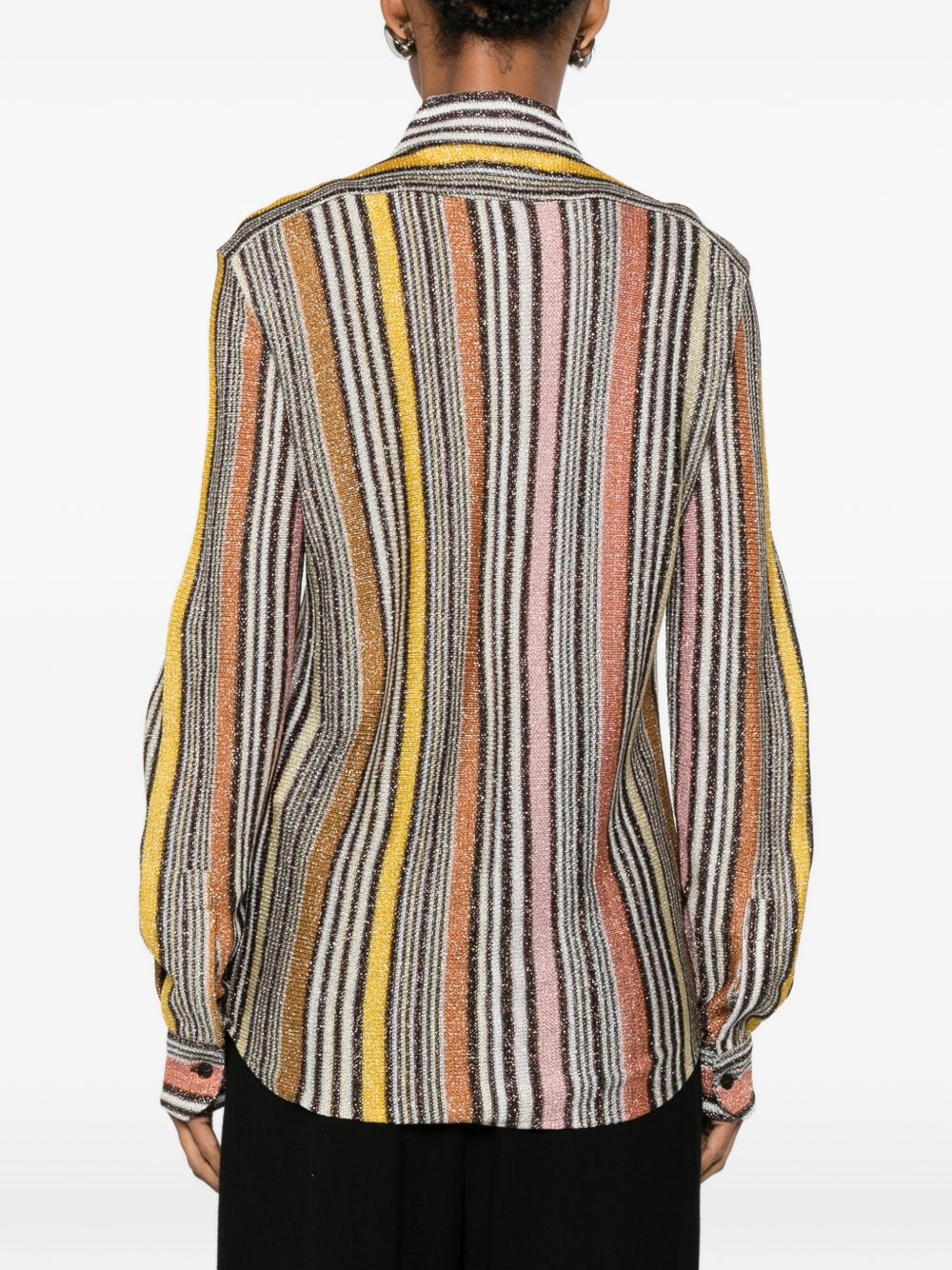 Camicia a maniche lunghe pattern multicolor MISSONI - DONNA 