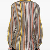 Camicia a maniche lunghe pattern multicolor MISSONI - DONNA 