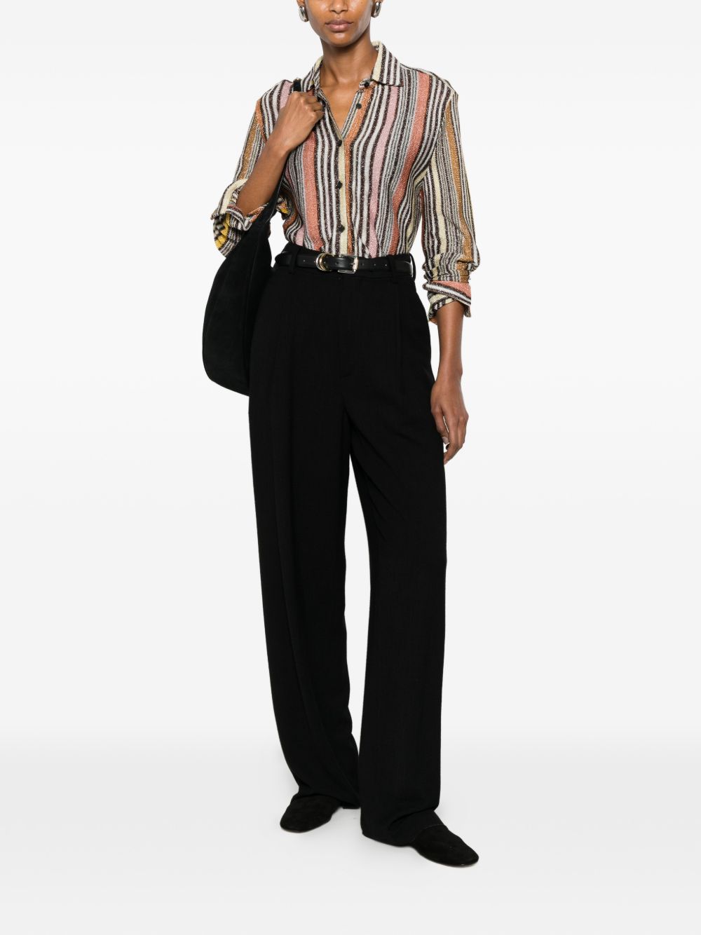 Camicia a maniche lunghe pattern multicolor MISSONI - DONNA 
