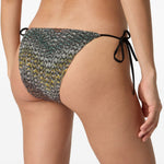 Bikini con nodo in nero Missoni - donna 
