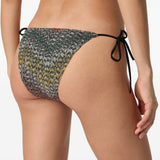 Bikini con nodo in nero Missoni - donna 