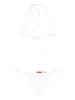 Missoni white triangle bikini - women