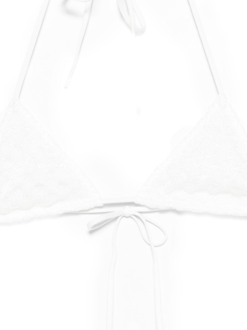 Bikini a triangolo in bianco Missoni - donna 