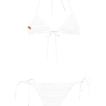 Bikini a triangolo in bianco Missoni - donna 