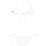 Bikini a triangolo in bianco Missoni - donna 
