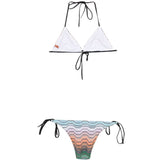 Bikini a triangolo con motivo a zig-zag multicolore Missoni - donna<BR/> 