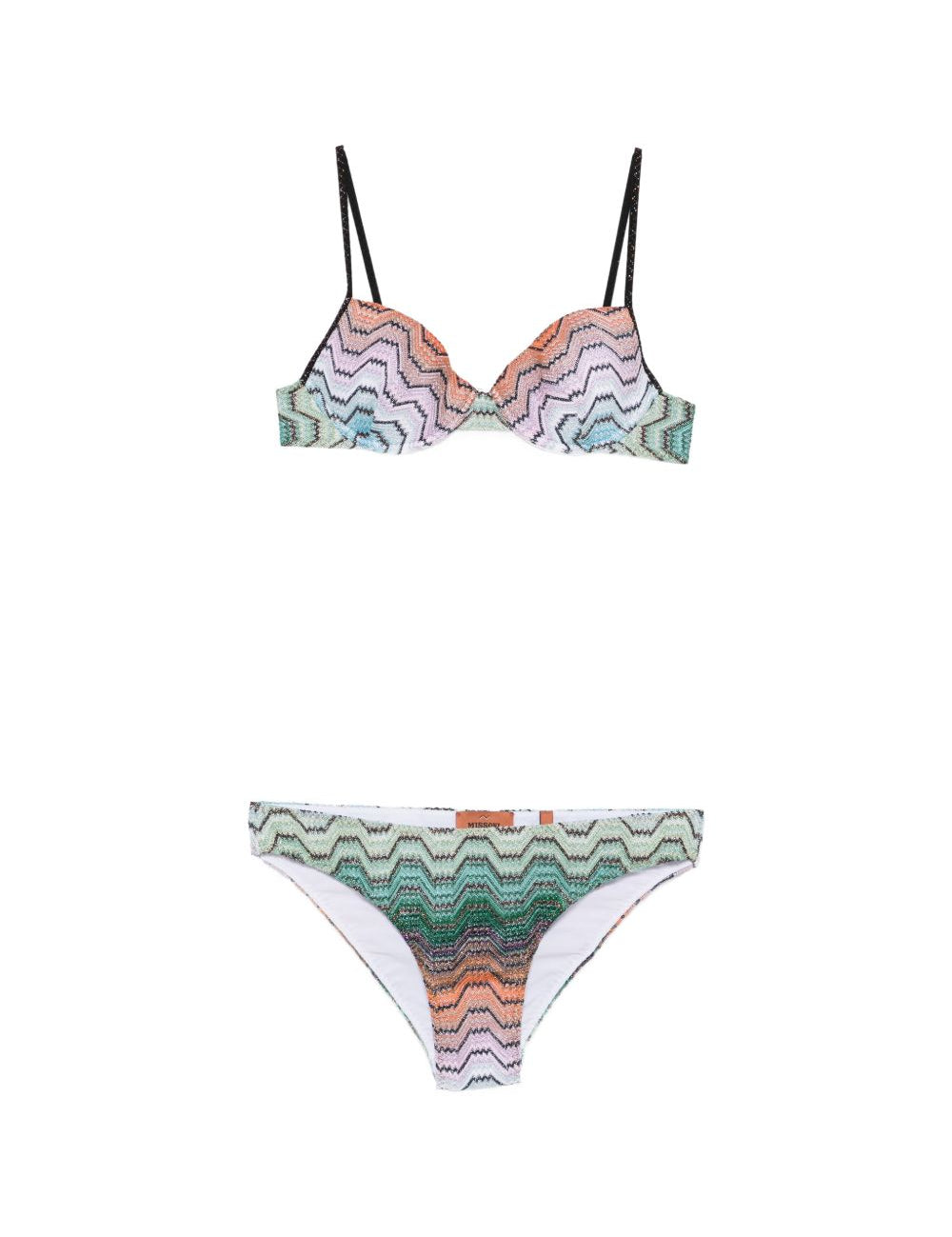Bikini con motivo a zig-zag multicolore Missoni - donna<BR/> 