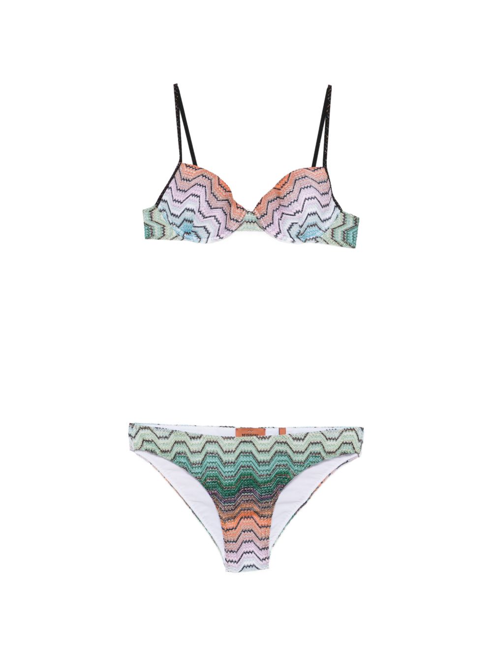 Bikini con motivo a zig-zag multicolore Missoni - donna<BR/> 