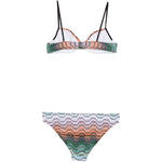 Bikini con motivo a zig-zag multicolore Missoni - donna<BR/> 