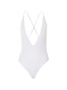 Missoni white V-neck swimsuit - women
