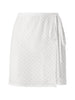Missoni white mini beach cover-up skirt - women's