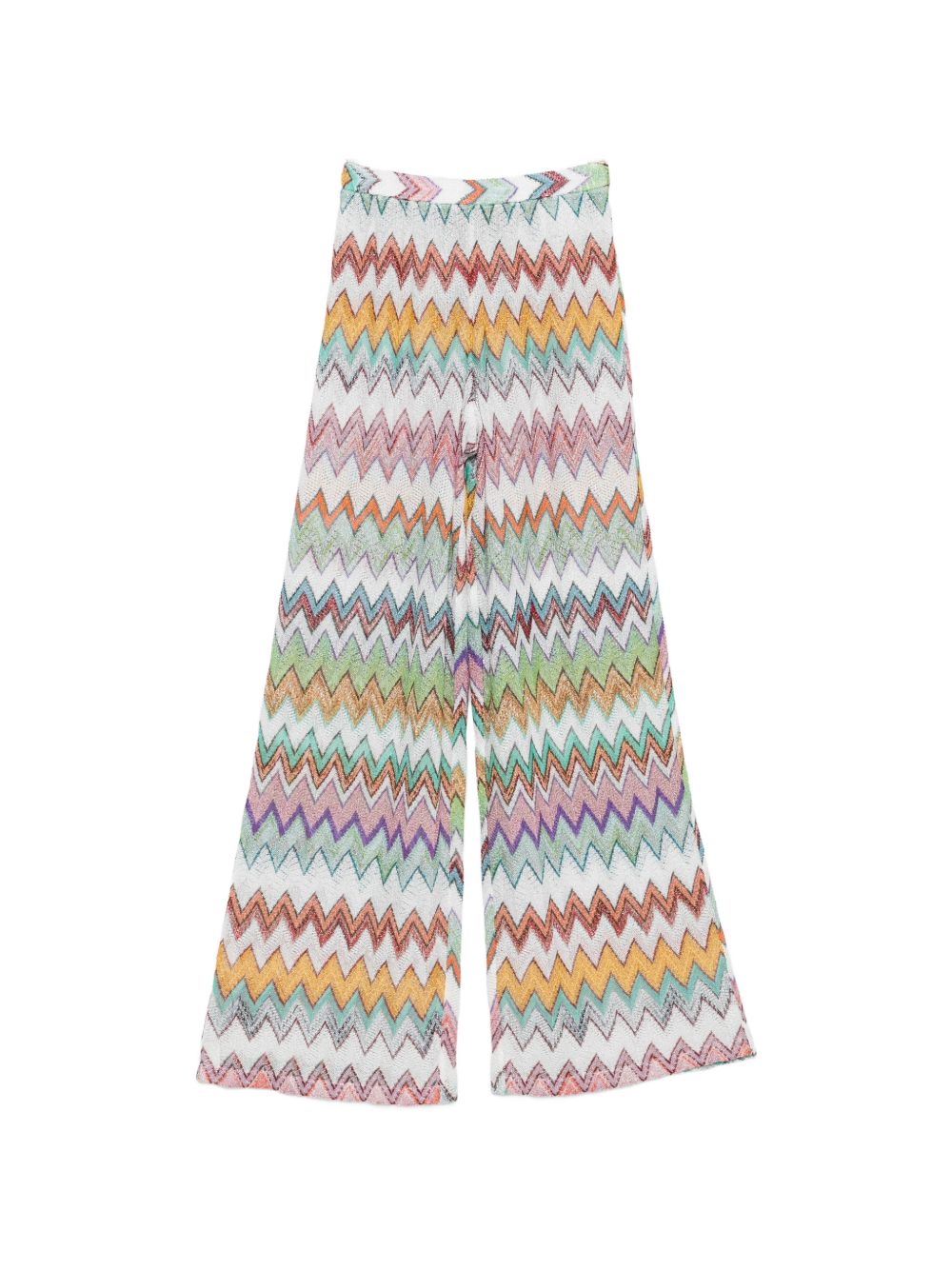 Pantaloni con motivo a zigzag mlticolore Missoni - donna 