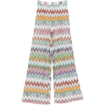 Pantaloni con motivo a zigzag mlticolore Missoni - donna 