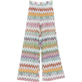 Pantaloni con motivo a zigzag mlticolore Missoni - donna 