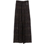 Pantaloni con motivo chevron in marrone Missoni - donna 