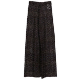 Pantaloni con motivo chevron in marrone Missoni - donna 