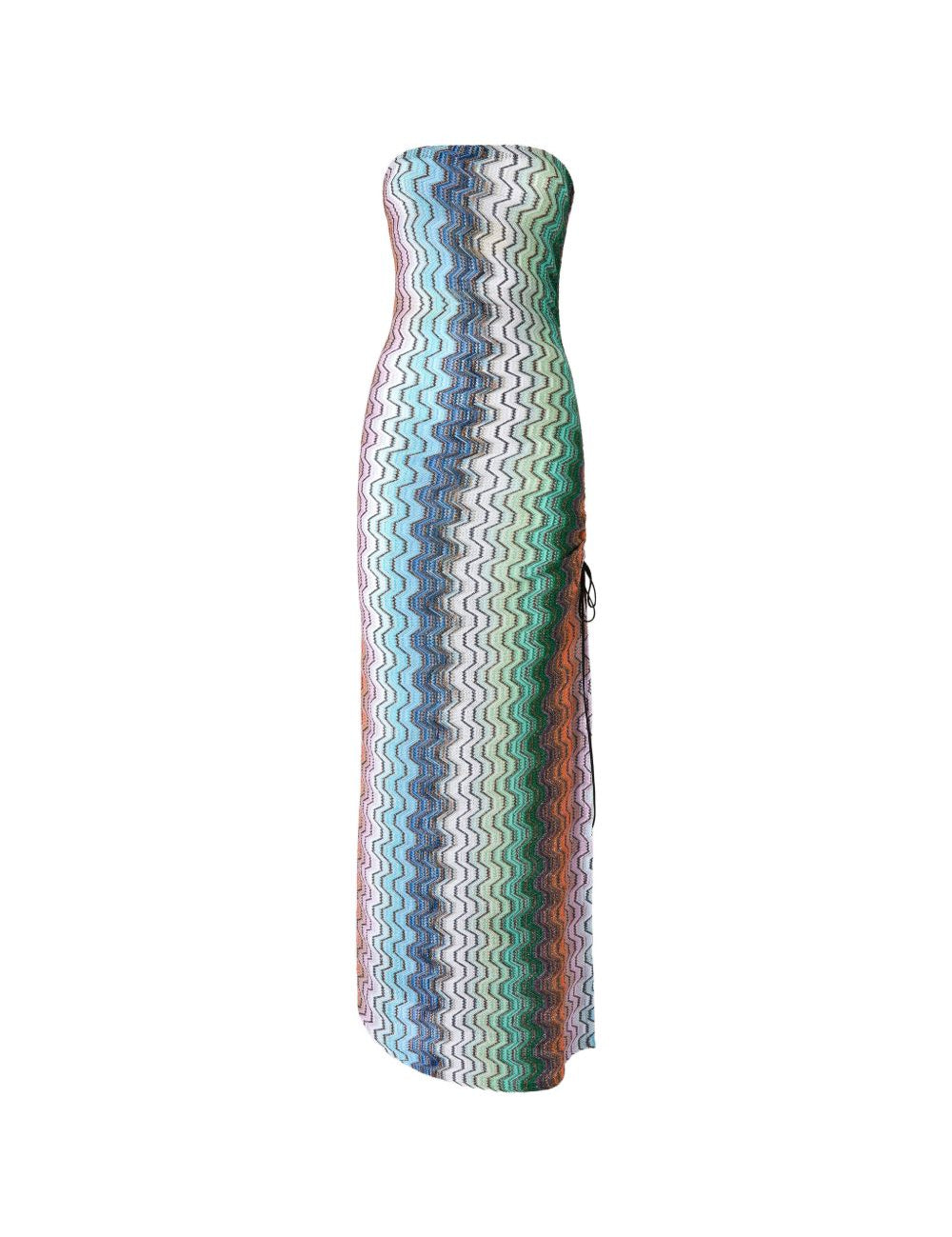 Copricostume chevron-pattern multicolor Missoni - donna 