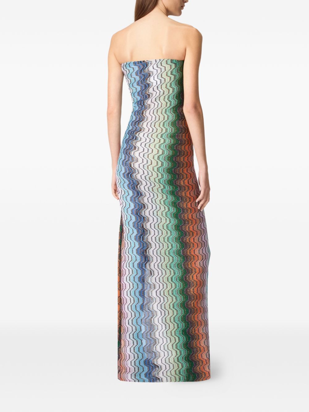 Copricostume chevron-pattern multicolor Missoni - donna 