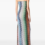 Copricostume chevron-pattern multicolor Missoni - donna 