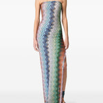 Copricostume chevron-pattern multicolor Missoni - donna 