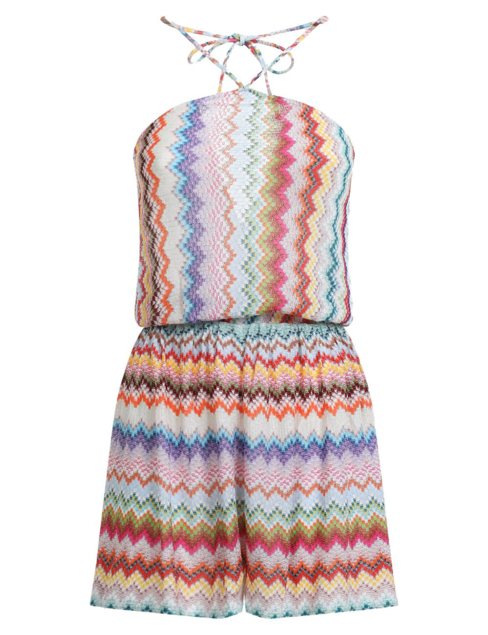 TUTA CORTA STAMPA ZIG-ZAG MULTICOLORE Missoni - donna 