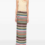 Gonna maxi motivo chevron multicolor Missoni - donna 