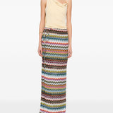 Gonna maxi motivo chevron multicolor Missoni - donna 