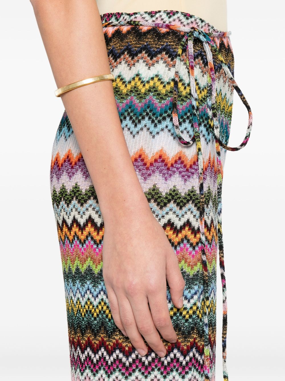 Gonna maxi motivo chevron multicolor Missoni - donna 