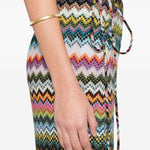 Gonna maxi motivo chevron multicolor Missoni - donna 